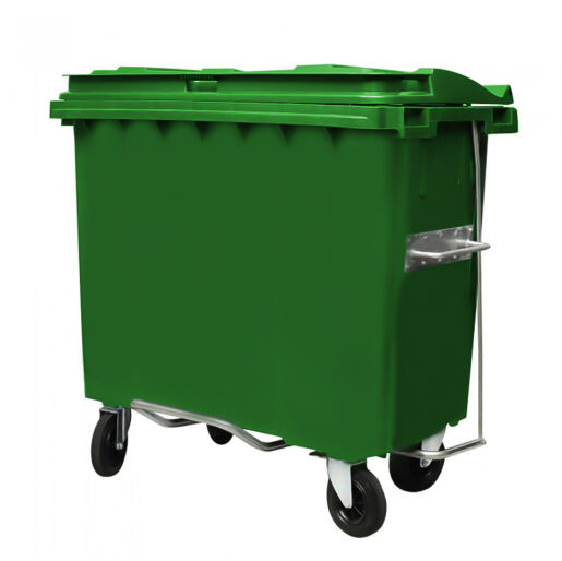 CONTENTOR 770L VERDE COM PEDAL