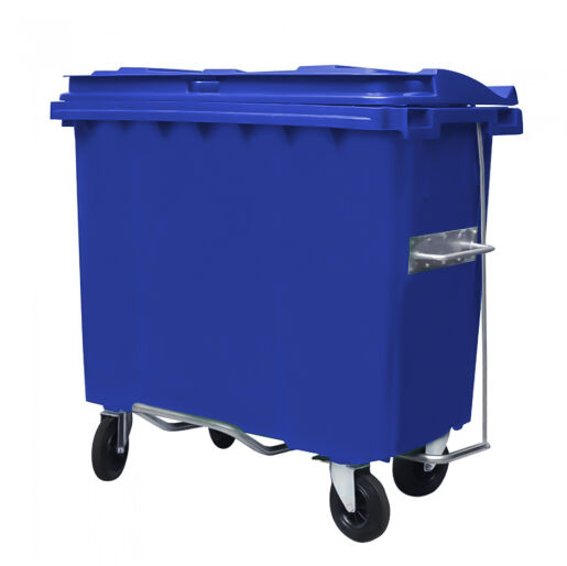 CONTENTOR 770L AZUL COM PEDAL