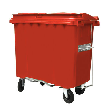 CONTENTOR 770L VERMELHO COM PEDAL