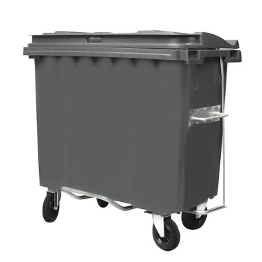 CONTENTOR 770L CINZENTO COM PEDAL